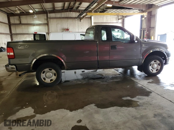 2006 Ford F-150 XL with VIN 1FTRF14W56NB04313, listed as a Copart auction lot 49626725 with 252,035 mi miles and Salvage Title. Bid and sale history available at carsss.com. Image 3.
