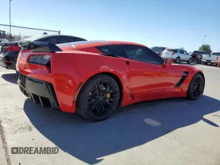 2018 Chevrolet Corvette Z06 1LZ with VIN 1G1YN2D65J5600170, listed as a Copart auction lot 57647814 with 38,226 mi miles and Salvage Title. Bid and sale history available at carsss.com. Image 3.