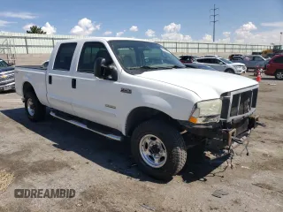 2003 Ford Super Duty F-250 XL with VIN 1FTNW21PX3EC12326, listed as a Copart auction lot 61341664 with 172,113 mi miles and Salvage Title. Bid and sale history available at carsss.com. Image 4.