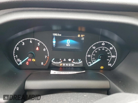 2024 Ford Transit Passenger XL with VIN 1FBAX9Y82RKB32407, listed as a Copart auction lot 48528335 with 1,262 mi miles and Salvage Title. Bid and sale history available at DreamBid. Image 9.
