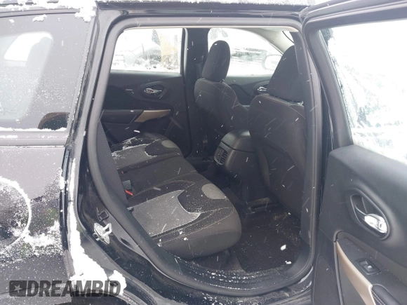 2017 Jeep Cherokee Sport with VIN 1C4PJMAB9HD215769, listed as a IAAI auction lot 41257530 with 110,935 mi miles. Bid and sale history available at carsss.com. Image 8.