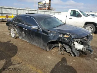 2017 Chrysler 300 with VIN 2C3CCAET8HH541709, listed as a Copart auction lot 43707655 with 112,858 mi miles and Salvage Title. Bid and sale history available at carsss.com. Image 4.