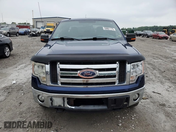 2011 Ford F-150 XL with VIN 1FTFX1ET2BFC30346, listed as a Copart auction lot 59801175 with 215,924 mi miles and Salvage title. Bid and sale history available at DreamBid. Image 5.
