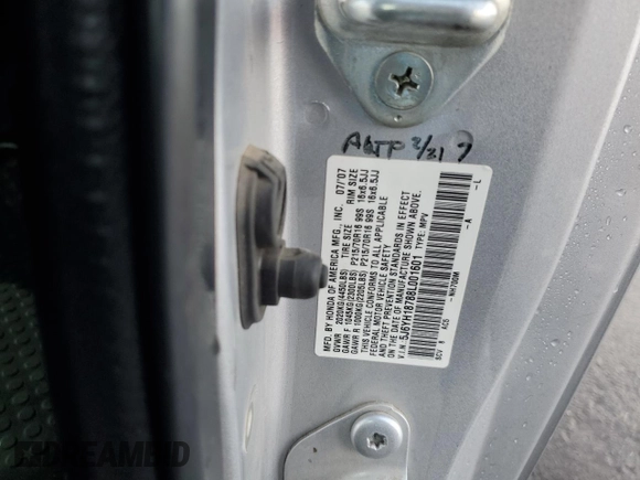 2008 Honda Element EX with VIN 5J6YH18788L001601, listed as a Copart auction lot 50654645 with 221,797 mi miles and Salvage Title. Bid and sale history available at DreamBid. Image 14.