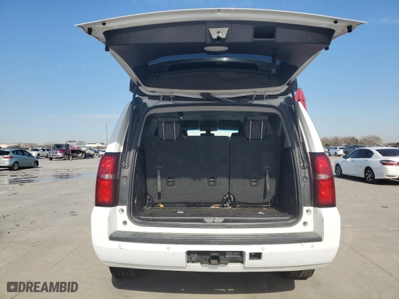 2016 Chevrolet Tahoe Commercial with VIN 1GNLCDEC9GR252678, listed as a Copart auction lot 87942765 with 163,560 mi miles and Salvage Title. Bid and sale history available at carsss.com. Image 6.
