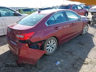 2017 Subaru Legacy Premium with VIN 4S3BNAH65H3021381, listed as a IAAI auction lot 41971206 with Not Provided miles and . Bid and sale history available at DreamBid. Image 4.