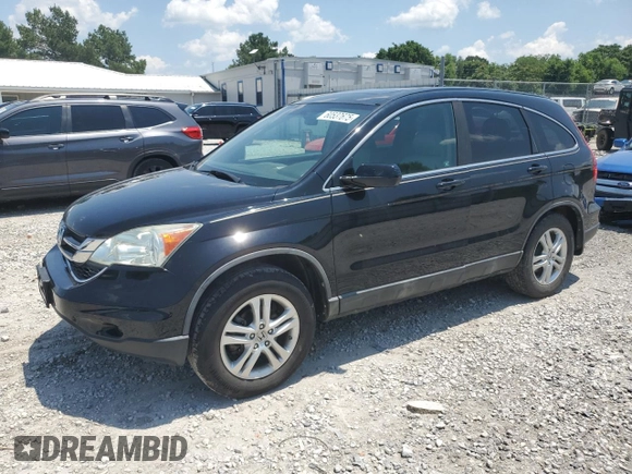 2011 Honda CR-V EX-L z VIN 5J6RE3H77BL031494, wystawiony jako Copart lot #60537675 z przebiegiem 173 195 mil mil oraz Czysty tytuł • Clean title. Historia ofert i sprzedaży dostępna na DreamBid. Obrazek 1.