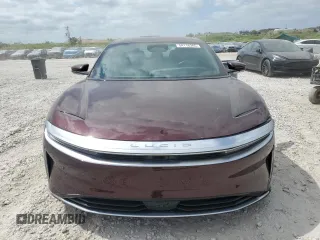 2023 Lucid Air Touring z VIN 50EA1TEA0PA003548, wystawiony jako Copart lot #54116365 z przebiegiem 25 535 mil mil oraz Szkody całkowita. Historia ofert i sprzedaży dostępna na DreamBid. Obrazek 5.
