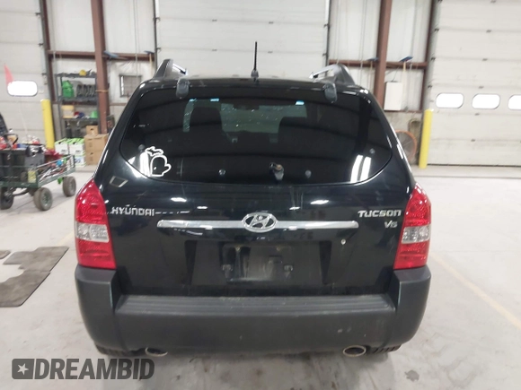 2007 Hyundai Tucson SE with VIN KM8JN12D07U568047, listed as a IAAI auction lot 41932254 with 160,052 mi miles. Bid and sale history available at carsss.com. Image 17.