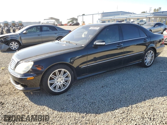2006 Mercedes-Benz S-Class 4.3L with VIN WDBNG70J16A477878, listed as a Copart auction lot 46888455 with 204,950 mi miles and Clean Title. Bid and sale history available at carsss.com. Image 1.