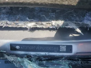 2023 Toyota RAV4 Hybrid SE with VIN 4T3T6RFV6PU106588, listed as a Copart auction lot 57611575 with Not provided miles and Salvage title. Bid and sale history available at DreamBid. Image 12.