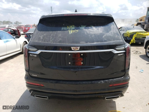 2020 Cadillac XT6 AWD Sport with VIN 1GYKPGRS7LZ109390, listed as a Copart auction lot 56238293 with 18,082 mi miles. Bid and sale history available at carsss.com. Image 6.