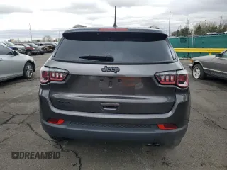 2018 Jeep Compass Altitude with VIN 3C4NJDBB8JT453120, listed as a Copart auction lot 52051085 with 87,653 mi miles and Salvage title. Bid and sale history available at DreamBid. Image 6.