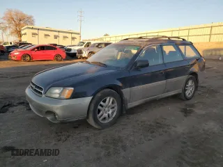 2001 Subaru Legacy Outback with VIN 4S3BH675217652441, listed as a Copart auction lot 85971744 with 201,025 mi miles and Salvage title. Bid and sale history available at DreamBid. Image 1.