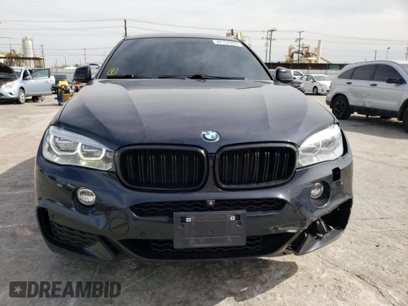 2017 BMW X6 xDrive35i with VIN 5UXKU2C3XH0U30319, listed as a Copart auction lot 47157223 with 64,116 mi miles. Bid and sale history available at carsss.com. Image 5.