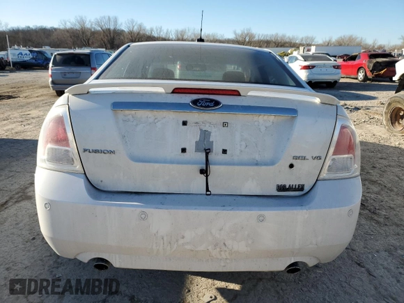 2009 Ford Fusion SEL with VIN 3FAHP08109R102607, listed as a Copart auction lot 47215255 with 80,960 mi miles and Salvage Title. Bid and sale history available at carsss.com. Image 6.