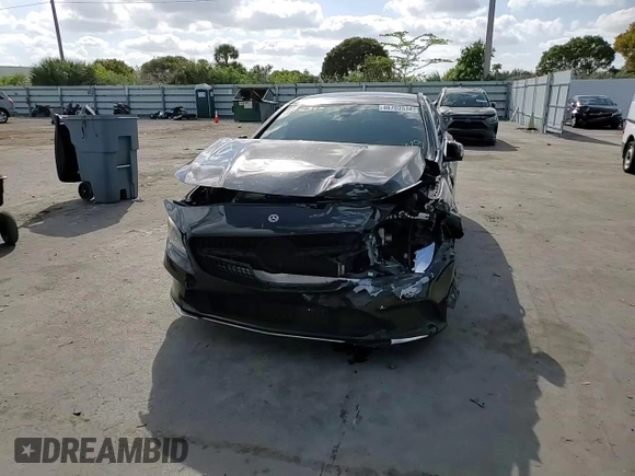 2018 Mercedes-Benz CLA 250 with VIN WDDSJ4GB3JN689255, listed as a Copart auction lot 46703534 with 71,024 mi miles and . Bid and sale history available at DreamBid. Image 12.