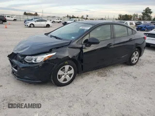 2018 Chevrolet Cruze LS with VIN 1G1BC5SM0J7185875, listed as a Copart auction lot 79693233 with 119,077 mi miles and Salvage Title. Bid and sale history available at DreamBid. Image 1.