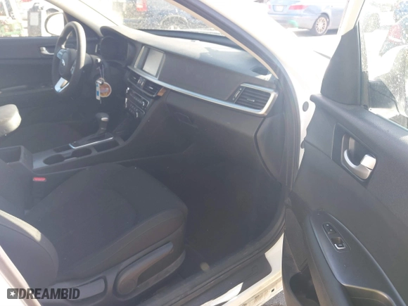 2019 Kia Optima S with VIN 5XXGT4L37KG318038, listed as a IAAI auction lot 41681133 with 78,830 mi miles. Bid and sale history available at carsss.com. Image 5.