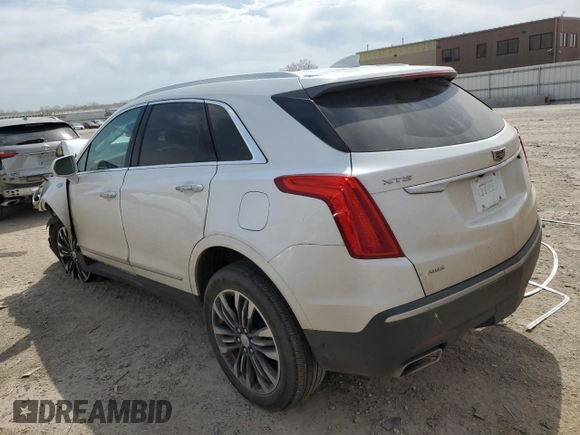 2017 Cadillac XT5 Premium Luxury AWD z VIN 1GYKNERS5HZ319259, wystawiony jako Copart lot #52554725 z przebiegiem Nie podano mil oraz Szkody całkowita. Historia ofert i sprzedaży dostępna na DreamBid. Obrazek 2.