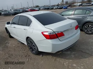 2013 Honda Accord Sdn EX-L with VIN 1HGCR2F83DA275519, listed as a IAAI auction lot 41691149 with 156,334 mi miles. Bid and sale history available at carsss.com. Image 3.