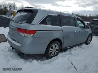 2016 Honda Odyssey EX with VIN 5FNRL5H4XGB509351, listed as a Copart auction lot 44226705 with 0 mi miles and Salvage Title. Bid and sale history available at carsss.com. Image 3.