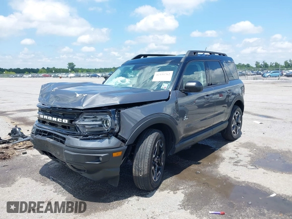 2023 Ford Bronco Sport Outer Banks with VIN 3FMCR9C61PRE23120, listed as a IAAI auction lot 42335762 with 19,564 mi miles and . Bid and sale history available at DreamBid. Image 17.
