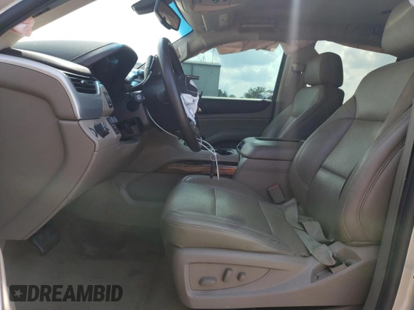 2015 GMC Yukon SLE with VIN 1GKS1AKCXFR684096, listed as a Copart auction lot 58341364 with 0 mi miles and Salvage Title. Bid and sale history available at carsss.com. Image 7.