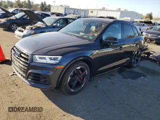 2019 Audi SQ5 Prestige with VIN WA1C4AFY0K2001073, listed as a Copart auction lot 70517953 with 48,485 mi miles. Bid and sale history available at carsss.com. Image 1.
