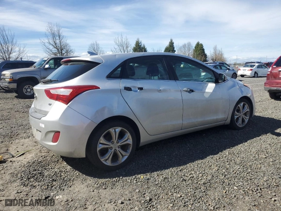 2013 Hyundai Elantra GT with VIN KMHD35LE7DU122295, listed as a Copart auction lot 50028935 with 97,616 mi miles and Salvage Title. Bid and sale history available at carsss.com. Image 3.
