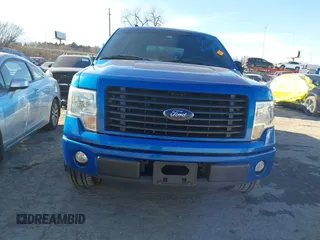 2014 Ford F-150 XL with VIN 1FTFW1CF6EKD90807, listed as a IAAI auction lot 41466067 with 127,686 mi miles. Bid and sale history available at carsss.com. Image 13.
