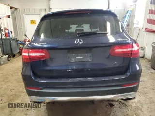 2017 Mercedes-Benz GLC with VIN WDC0G4KB9HF255444, listed as a Copart auction lot 47742395 with 0 mi miles and Salvage Title. Bid and sale history available at carsss.com. Image 6.