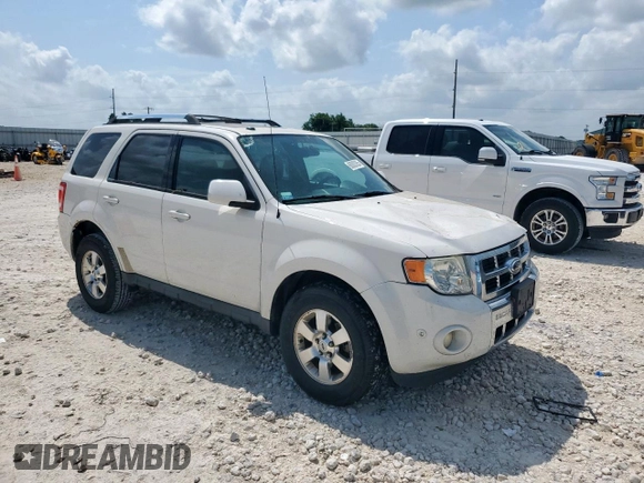 2012 Ford Escape Limited with VIN 1FMCU9E72CKB91274, listed as a Copart auction lot 60003265 with 240,131 mi miles and Salvage title. Bid and sale history available at DreamBid. Image 4.