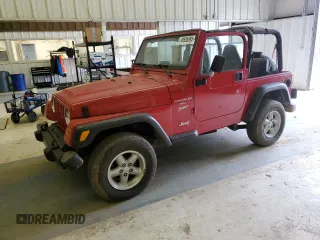 2000 Jeep Wrangler Sport with VIN 1J4FA49S9YP773775, listed as a Copart auction lot 49926895 with 119,614 mi miles and Clean Title. Bid and sale history available at carsss.com. Image 1.