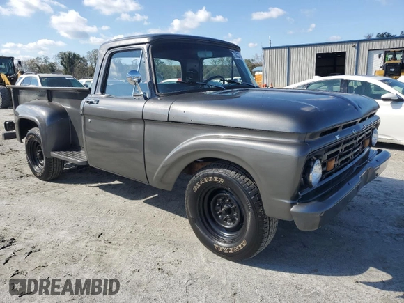 1964 Ford F-250 с VIN F25JP510061, выставлен на аукционе Copart как лот 80221024 с пробегом 46 369 миль миль и Чистый • Clean title. История ставок и продаж доступна на DreamBid. Изображение 4.