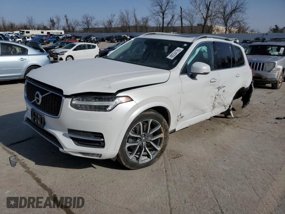 2019 Volvo XC90 Momentum with VIN YV4102PK1K1515896, listed as a Copart auction lot 48234185 with 51,311 mi miles and Salvage Title. Bid and sale history available at carsss.com. Image 1.