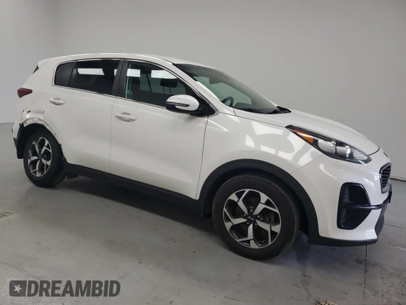 2021 Kia Sportage LX with VIN KNDPM3AC8M7893044, listed as a Copart auction lot 54441955 with 112,011 mi miles and Clean Title. Bid and sale history available at carsss.com. Image 4.