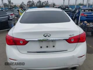 2015 Infiniti Q50 Premium with VIN JN1BV7AP6FM342619, listed as a IAAI auction lot 41871222 with 162,873 mi miles. Bid and sale history available at carsss.com. Image 16.