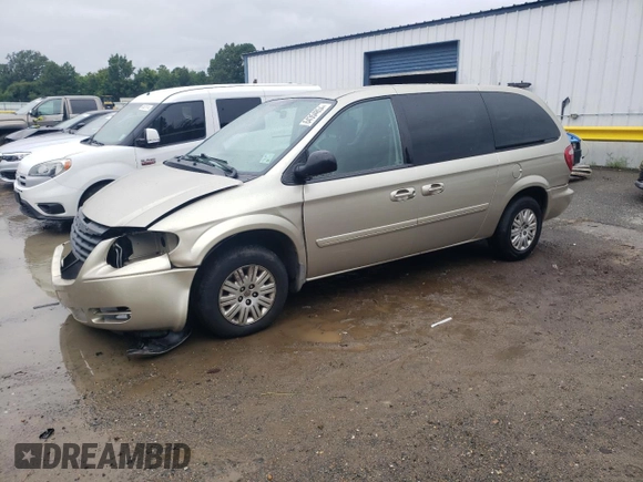 2006 Chrysler Town & Country LX with VIN 1A4GP44R76B610205, listed as a Copart auction lot 64354854 with 105,152 mi miles and Salvage Title. Bid and sale history available at DreamBid. Image 1.