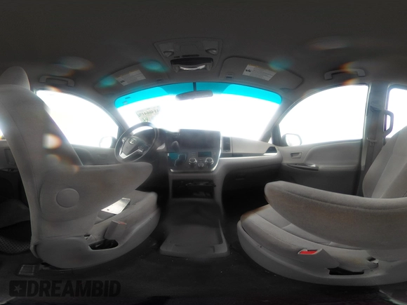 2015 Toyota Sienna L with VIN 5TDZK3DC9FS563593, listed as a IAAI auction lot 41466419 with 136,394 mi miles and . Bid and sale history available at DreamBid. Image 18.