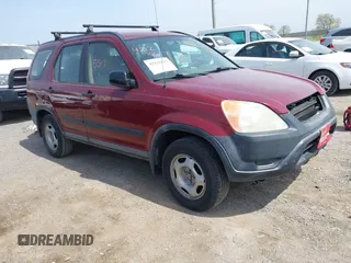 2004 Honda CR-V LX with VIN SHSRD68474U203411, listed as a IAAI auction lot 42125517 with 185,000 mi miles and . Bid and sale history available at carsss.com. Image 1.