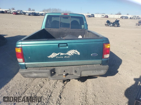 1998 Ford Ranger XL with VIN 1FTYR14U6WPA97765, listed as a Copart auction lot 48428105 with 253,932 mi miles and Salvage title. Bid and sale history available at DreamBid. Image 6.