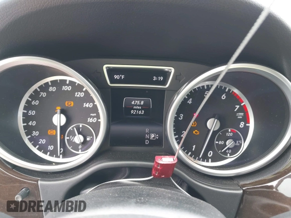2015 Mercedes-Benz M 350 with VIN 4JGDA5JBXFA528171, listed as a IAAI auction lot 41931784 with 92,163 mi miles and . Bid and sale history available at DreamBid. Image 15.