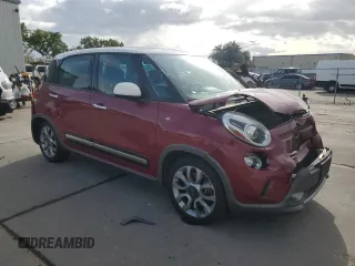 2016 FIAT 500L Trekking with VIN ZFBCFADH4GZ037983, listed as a Copart auction lot 50938025 with 99,256 mi miles and Salvage Title. Bid and sale history available at DreamBid. Image 4.
