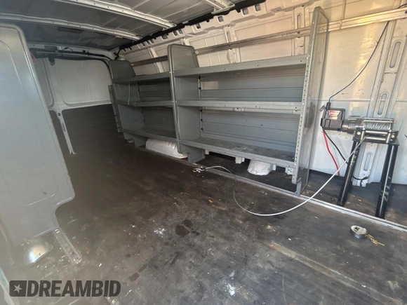 2014 Chevrolet Express Cargo Van with VIN 1GCZGUCG6E1149534, listed as a Copart auction lot 53506165 with Not Provided miles and Clean Title. Bid and sale history available at carsss.com. Image 6.