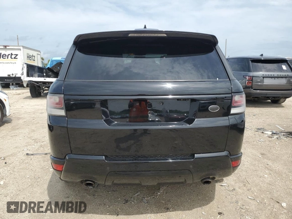 2017 Land Rover Range Rover Sport SE with VIN SALWG2FK7HA126929, listed as a Copart auction lot 73483344 with 137,481 mi miles and Clean Title. Bid and sale history available at carsss.com. Image 6.