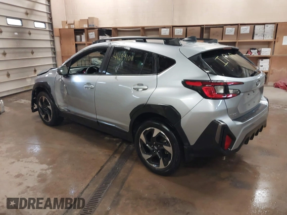 2024 Subaru Crosstrek Limited with VIN 4S4GUHL66R3701151, listed as a IAAI auction lot 41699108 with 19,922 mi miles. Bid and sale history available at carsss.com. Image 3.