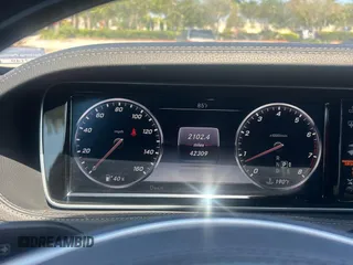 2017 Mercedes-Benz S 550 with VIN WDDUG8FB4HA317568, listed as a Copart auction lot 54989555 with 43,309 mi miles and Salvage Title. Bid and sale history available at carsss.com. Image 8.