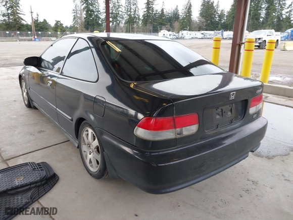 2000 Honda Civic EX with VIN 1HGEJ814XYL131063, listed as a IAAI auction lot 41809462 with 187,270 mi miles. Bid and sale history available at carsss.com. Image 3.