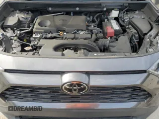 2021 Toyota RAV4 LE with VIN 2T3H1RFV1MC155845, listed as a Copart auction lot 43665575 with 61,082 mi miles and Salvage Title. Bid and sale history available at carsss.com. Image 12.